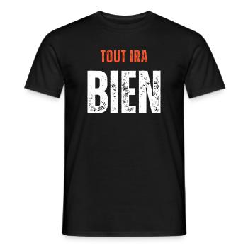 EVERYTHING 2 1 copy - T-shirt homme - noir - Devant - AI Model Male 178 light (178cm)