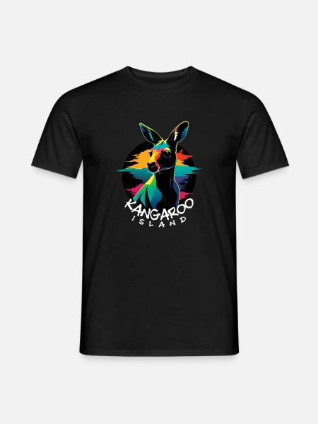 Kangaroo Island - Men's T-Shirt - black