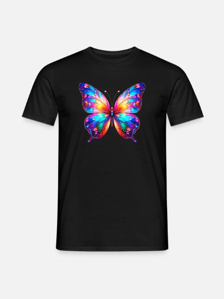 Papillon - T-shirt homme - noir