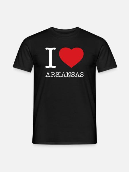 J’ADORE L’ARKANSAS - T-shirt homme - noir
