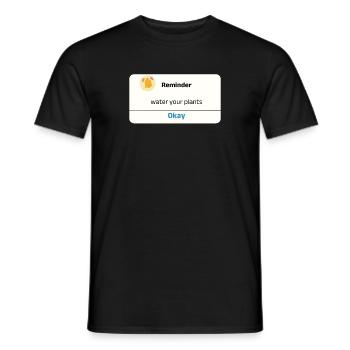 Gießen Sie Ihre Pflanzen, züchten Sie Ihren Stil! - Männer T-Shirt - Schwarz - Vorne - AI Model Male 178 light (178cm)