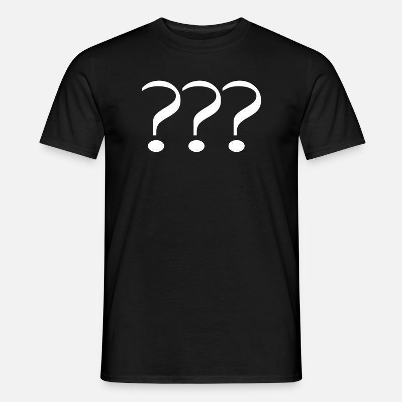 Das Unbekannte - Männer T-Shirt - Schwarz