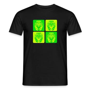 Lobster – symbol of the sea - Men's T-Shirt - black - Front - AI Model Male 178 light (178cm)