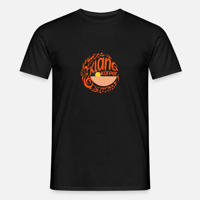 Klangkörper Chorsänger im Chor - Männer T-Shirt - Schwarz