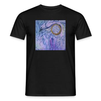 kuu haldjad 2023 - Men's T-Shirt - black - Front - AI Model Male 178 light (178cm)