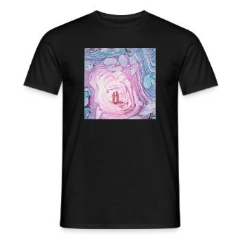 Mystical place - Men's T-Shirt - black - Front - AI Model Male 178 light (178cm)