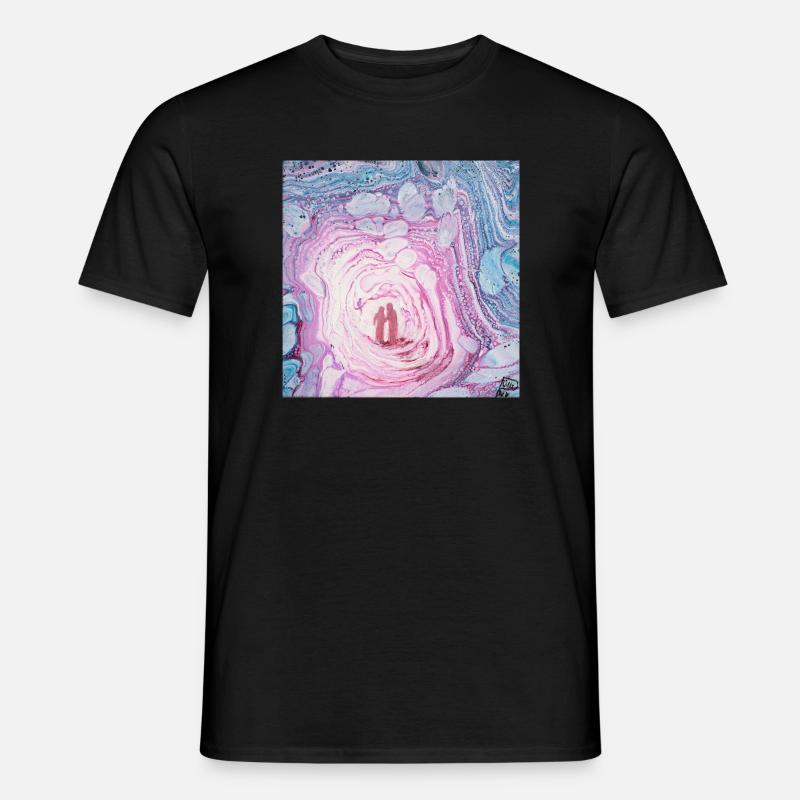 Mystischer Ort - Männer T-Shirt - Schwarz