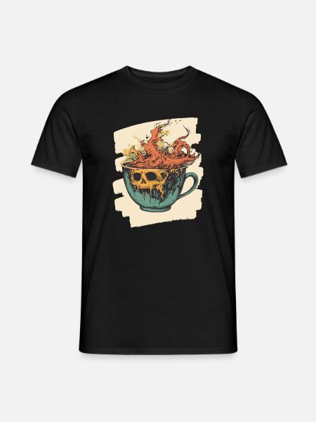 Coffee Coffee Coffee Lovers - Men's T-Shirt - black