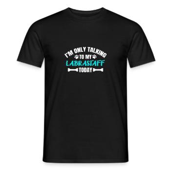 Labrastaff - T-shirt homme - noir - Devant - AI Model Male 178 light (178cm)