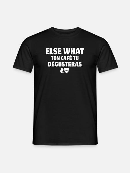 Kaffee, Kaffeebohne, Kaffeepause - Männer T-Shirt - Schwarz