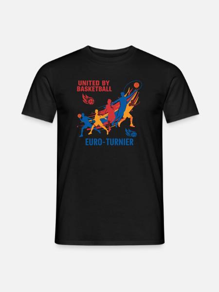 Basketball Turnier - Männer T-Shirt - Schwarz