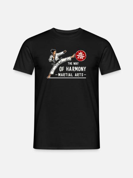 Kampfkunst - Männer T-Shirt - Schwarz