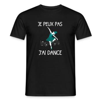 Ich kann nicht tanzen lustige Geschenkidee - Männer T-Shirt - Schwarz - Vorne - AI Model Male 178 light (178cm)