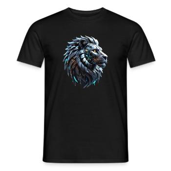 Un adorable défilé d’oiseaux de dessin animé - T-shirt homme - noir - Devant - AI Model Male 178 light (178cm)