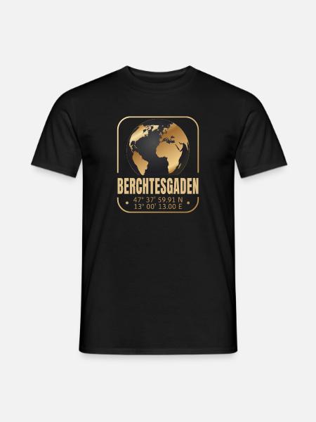 Berchtesgaden - Männer T-Shirt - Schwarz