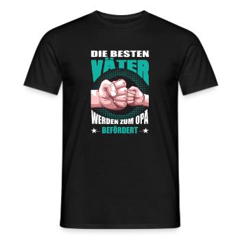 Bester Opa Der Welt Geschenk Großvater - Männer T-Shirt - Schwarz - Vorne - AI Model Male 178 light (178cm)