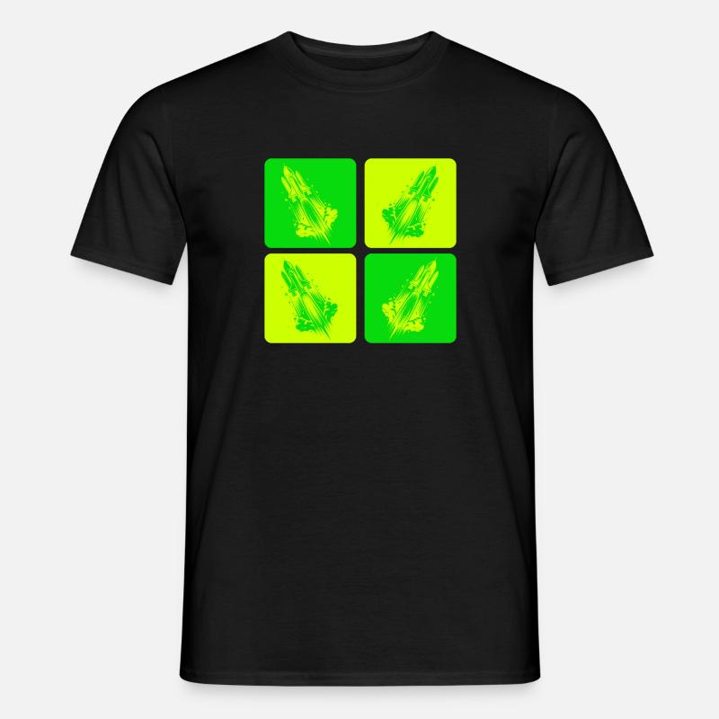 Raumfahrt Weltall Design - Männer T-Shirt - Schwarz