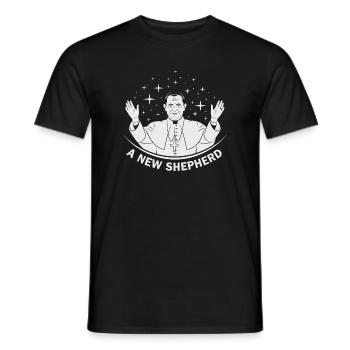 Un nouveau berger - T-shirt homme - noir - Devant - AI Model Male 178 light (178cm)