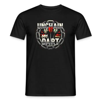 Fléchettes Chemise déchaîner ma pince - T-shirt homme - noir - Devant - AI Model Male 178 light (178cm)