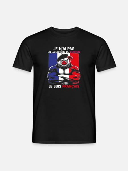 SCHWEINEKOPF - Männer T-Shirt - Schwarz