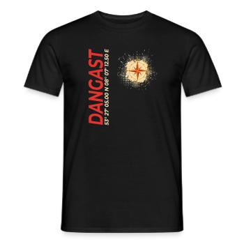 Dangast - Männer T-Shirt - Schwarz - Vorne - AI Model Male 178 light (178cm)
