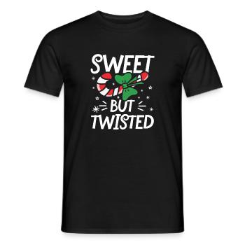 Sweet but twisted - Männer T-Shirt - Schwarz - Vorne - AI Model Male 178 light (178cm)