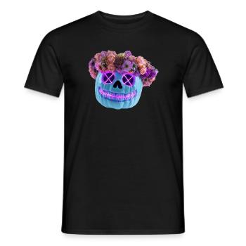 Blüte & Untergang - Männer T-Shirt - Schwarz - Vorne - AI Model Male 178 light (178cm)