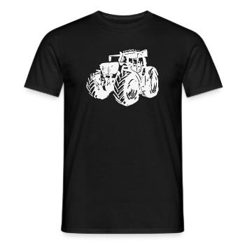 930 Illustration - Männer T-Shirt - Schwarz - Vorne - AI Model Male 178 light (178cm)