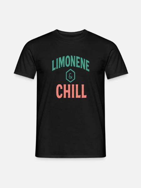 Limonen & Chill Citrus Vibes - Männer T-Shirt - Schwarz