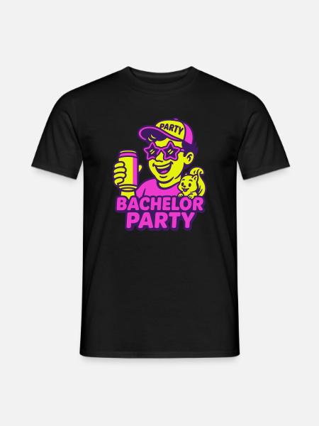 Bachelor Party - Männer T-Shirt - Schwarz
