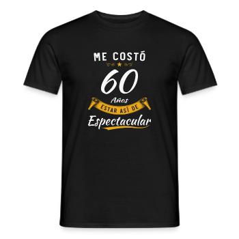 It Took Me 60 Years To Be This Spectacular - Men's T-Shirt - black - Front - AI Model Male 178 light (178cm)