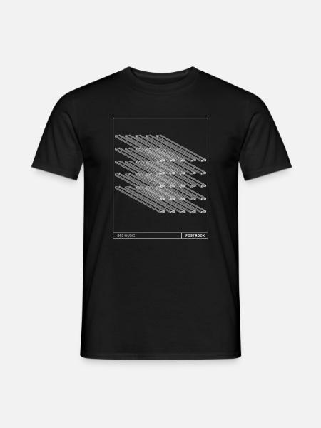 post rock poster gift - Men's T-Shirt - black