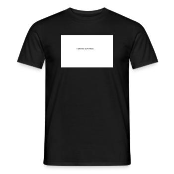 Strength  - Men's T-Shirt - black - Front - AI Model Male 178 light (178cm)