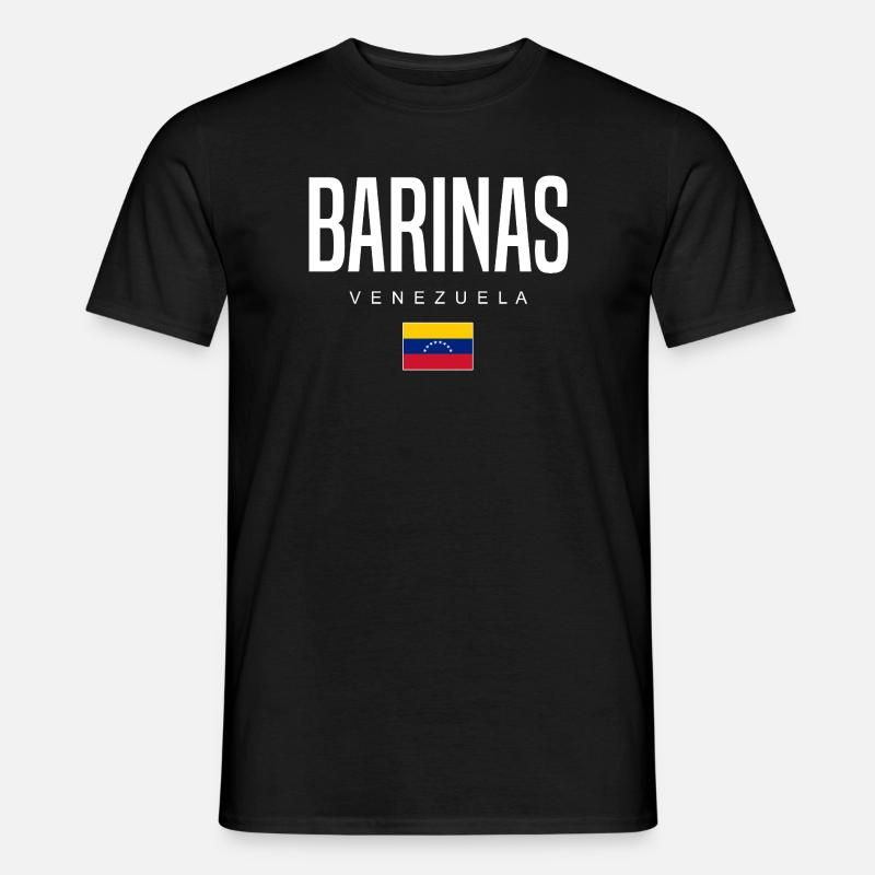Barinas Venezuela - Männer T-Shirt - Schwarz