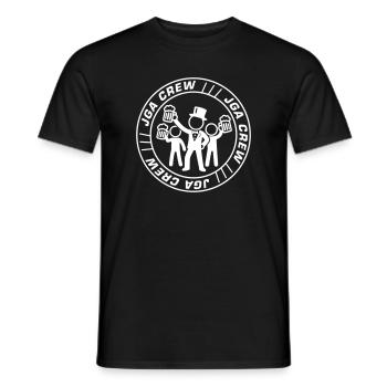 Jga Crew Junggesellenabschied - Männer T-Shirt - Schwarz - Vorne - AI Model Male 178 light (178cm)