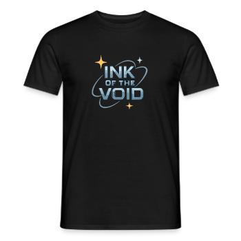 Encre du Vide – Chrome - T-shirt homme - noir - Devant - AI Model Male 178 light (178cm)