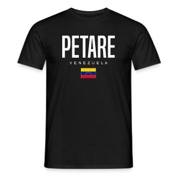 Petare Venezuela - Men's T-Shirt - black - Front - AI Model Male 178 light (178cm)