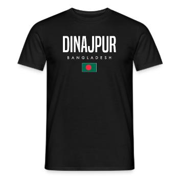 Dinajpur Bangladesh - Men's T-Shirt - black - Front - AI Model Male 178 light (178cm)