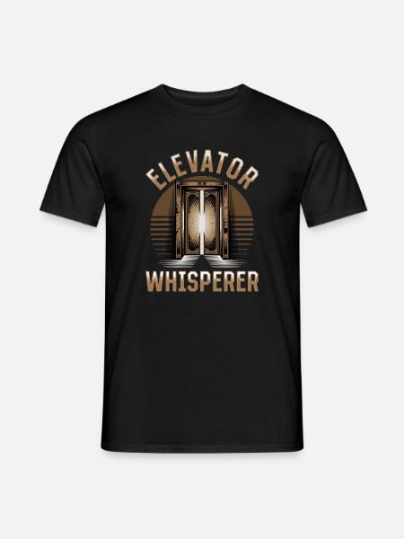 Elevator toddler & kids - Männer T-Shirt - Schwarz