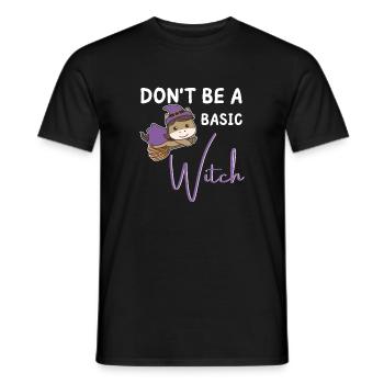 Cheval Sorcière d'Halloween Les sorcières ne sont pas des sorcières de base - T-shirt homme - noir - Devant - AI Model Male 178 light (178cm)