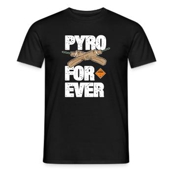 Pyro For Ever avec Trueno - T-shirt homme - noir - Devant - AI Model Male 178 light (178cm)