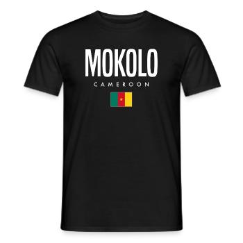 Mokolo Kamerun Kameruner - Männer T-Shirt - Schwarz - Vorne - AI Model Male 178 light (178cm)