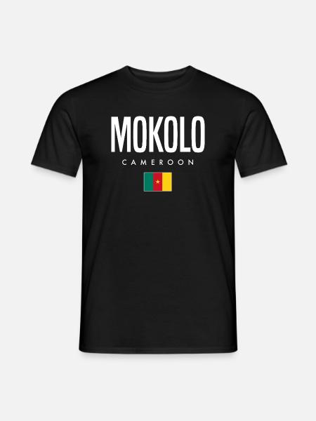 Mokolo Kamerun Kameruner - Männer T-Shirt - Schwarz