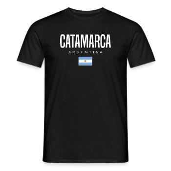 Catamarca Argentine Argentins - T-shirt homme - noir - Devant - AI Model Male 178 light (178cm)