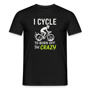 Because the earth is not flat, it is full of ep - Men's T-Shirt - black - Front - AI Model Male 178 light (178cm)