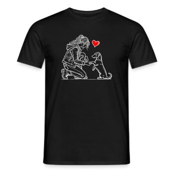 Dachshund Dog Dachshund Breeder Dachshund Lover Dachshund - Men's T-Shirt - black - Front - AI Model Male 178 light (178cm)