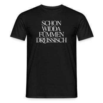 Widda Fümmen Dreissisch fête déjà ses 50 ans - T-shirt homme - noir - Devant - AI Model Male 178 light (178cm)