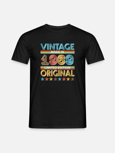 1969 - T-shirt homme - noir