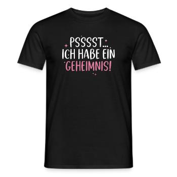 Big Sister Rainbow Family New Daughter - Men's T-Shirt - black - Front - AI Model Male 178 light (178cm)
