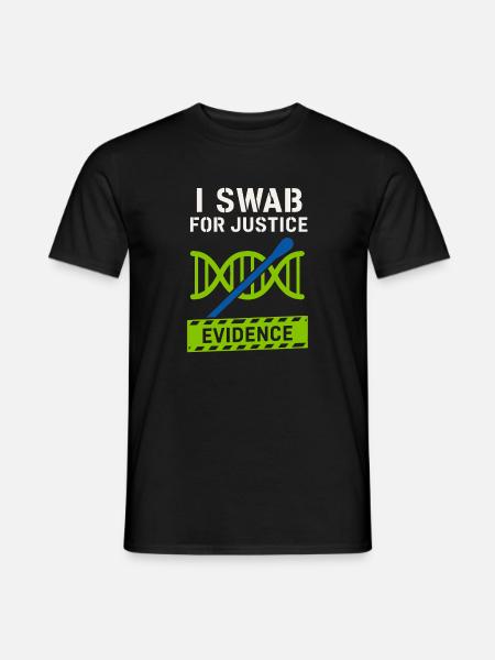Forensic Chemist Crime Lab Toxicology - Men's T-Shirt - black